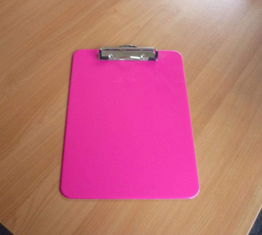 Fuchsia glad klembord clipboard, Enlèvement ou Envoi