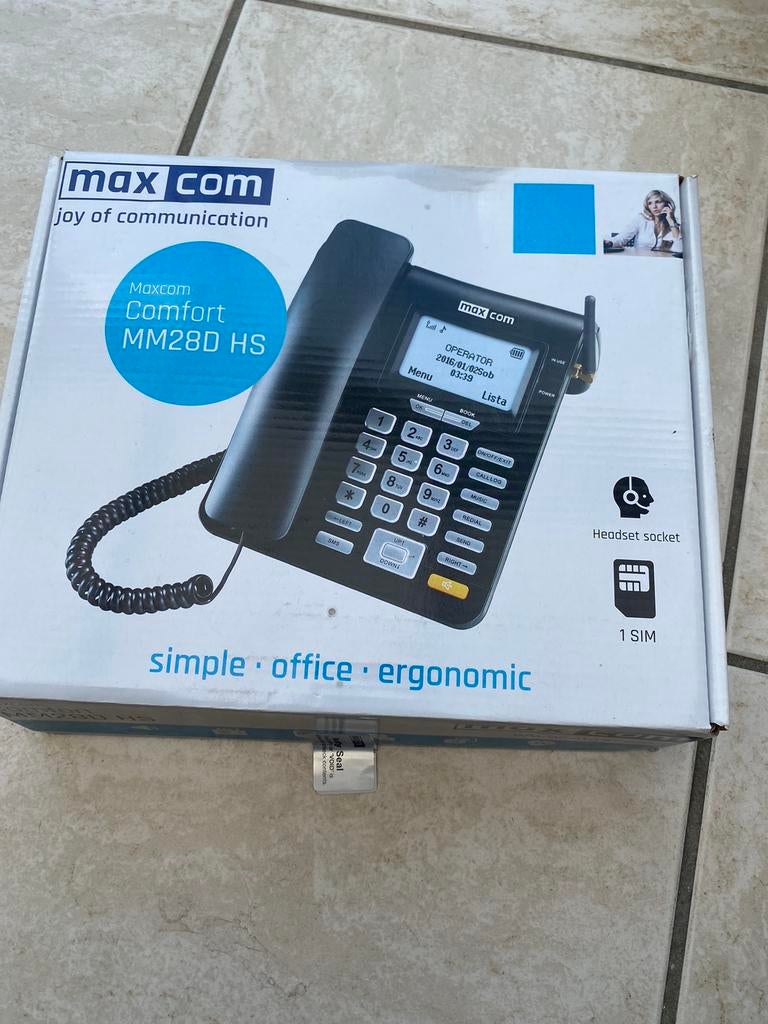 Max com Huistelefoon voor simkaart, Telecommunicatie, Ophalen of Verzenden