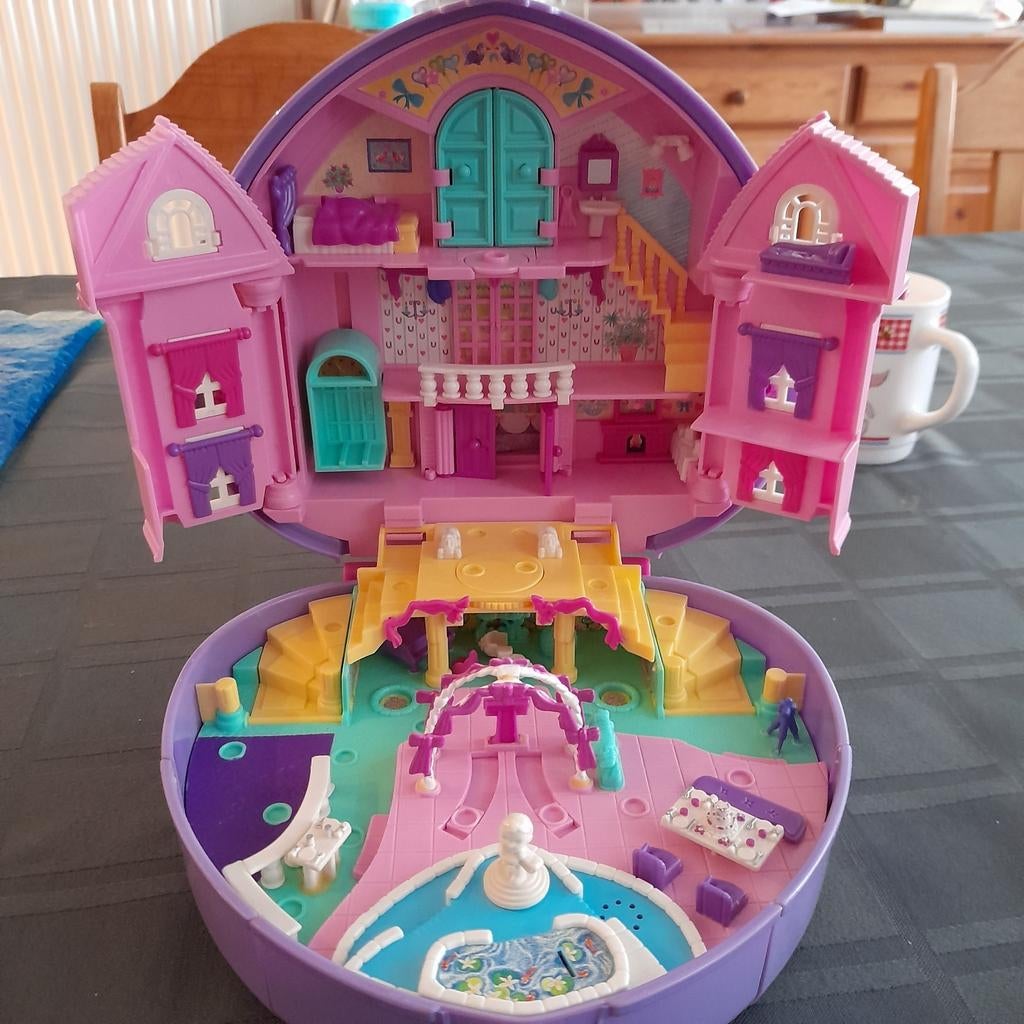 Vintage Polly pocket Blue bird  jaren 90 "Wedding party", Ophalen of Verzenden, Zo goed als nieuw