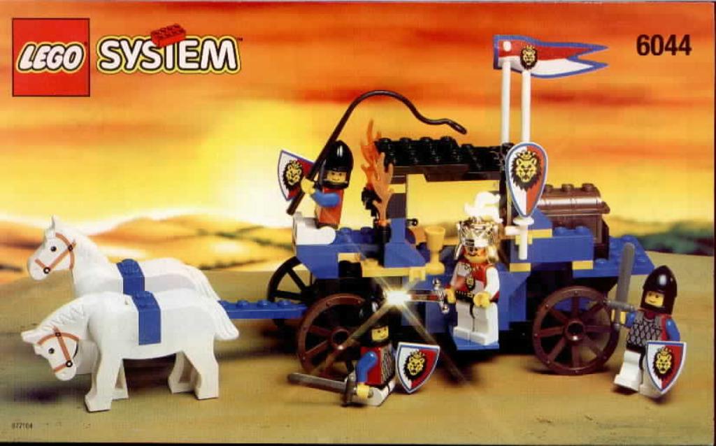 LEGO Castle Royal Knights 6044 King's Carriage in TOPSTAAT, Kinderen en Baby's, Speelgoed | Duplo en Lego, Ophalen of Verzenden
