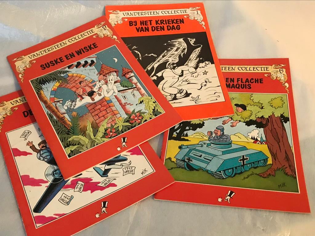 ♦️S&W🗯 4x Vandersteen Collectie 📕📕📕📕, Enlèvement ou Envoi, Bob et Bobette, Comme neuf
