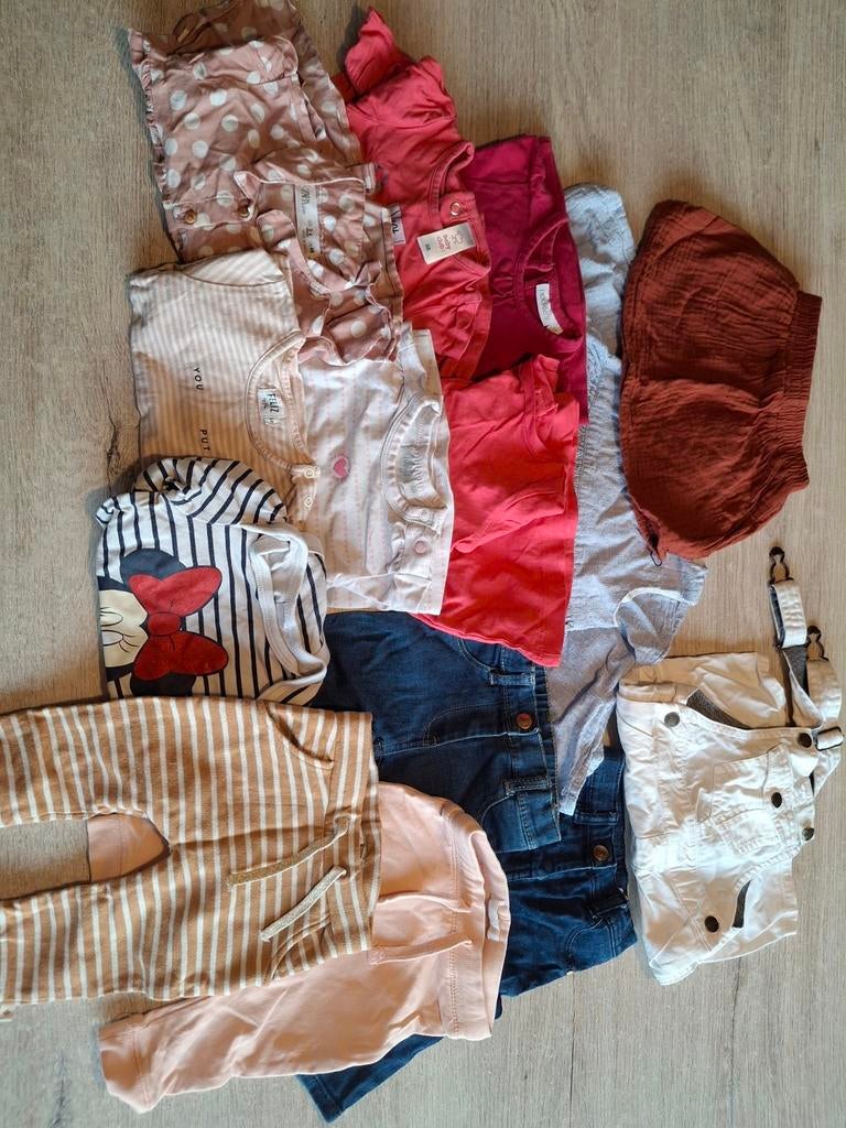 Pakket meisjeskledij maat 68, Kinderen en Baby's, Ophalen of Verzenden, Zo goed als nieuw, Maat 68