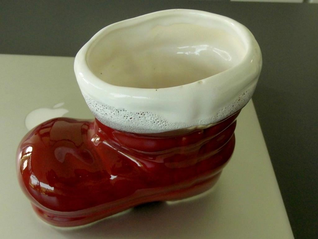 Botte Rouge de PAPA  NOEL  15 X 10 cm, Divers, Noël, Enlèvement