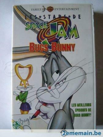 VHS : Les stars de Space Jam Bugs Bunny de WB, Tous les âges, Enlèvement ou Envoi, Neuf, dans son emballage
