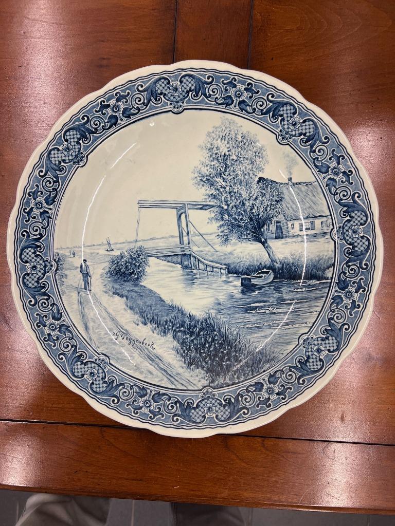 Bord Delft, Antiek en Kunst, Ophalen of Verzenden