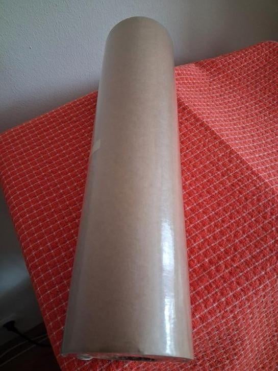 Rol bruin papier 30cm X 30meter nog in plastic nieuwe staat, Diversen, Papierwaren, Verzenden, Nieuw