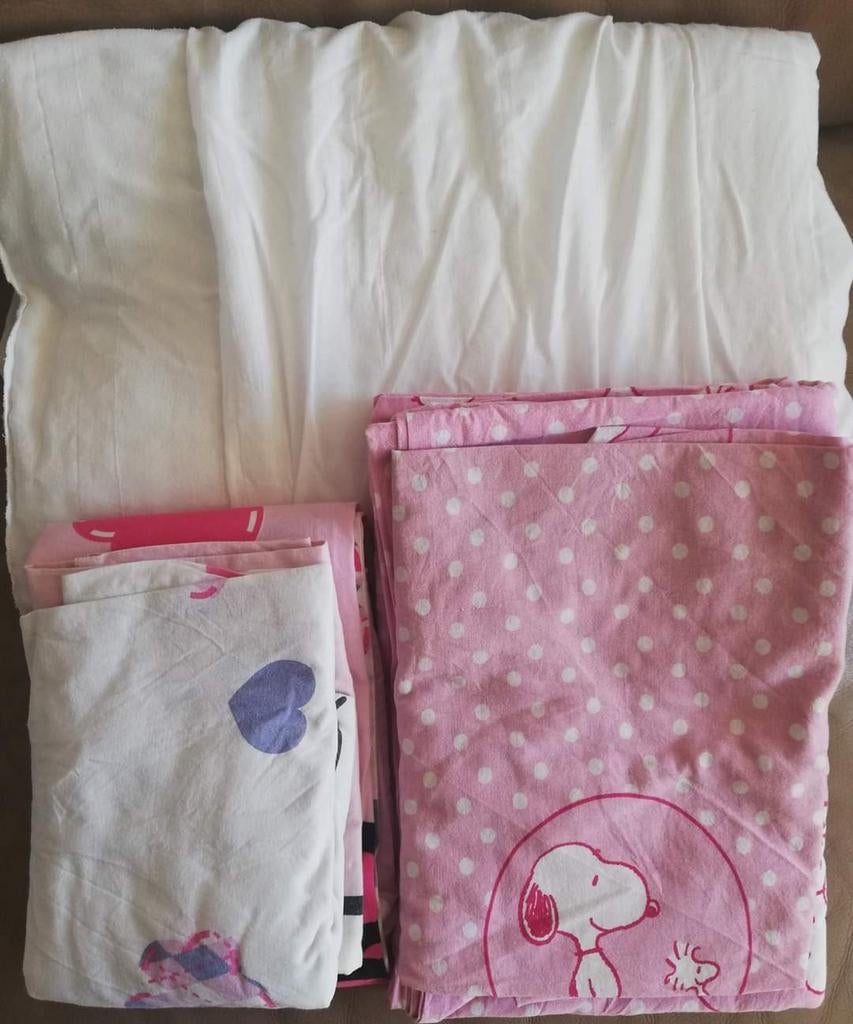Pakket beddengoed voor babybed, Ophalen of Verzenden, Gebruikt, Meisje