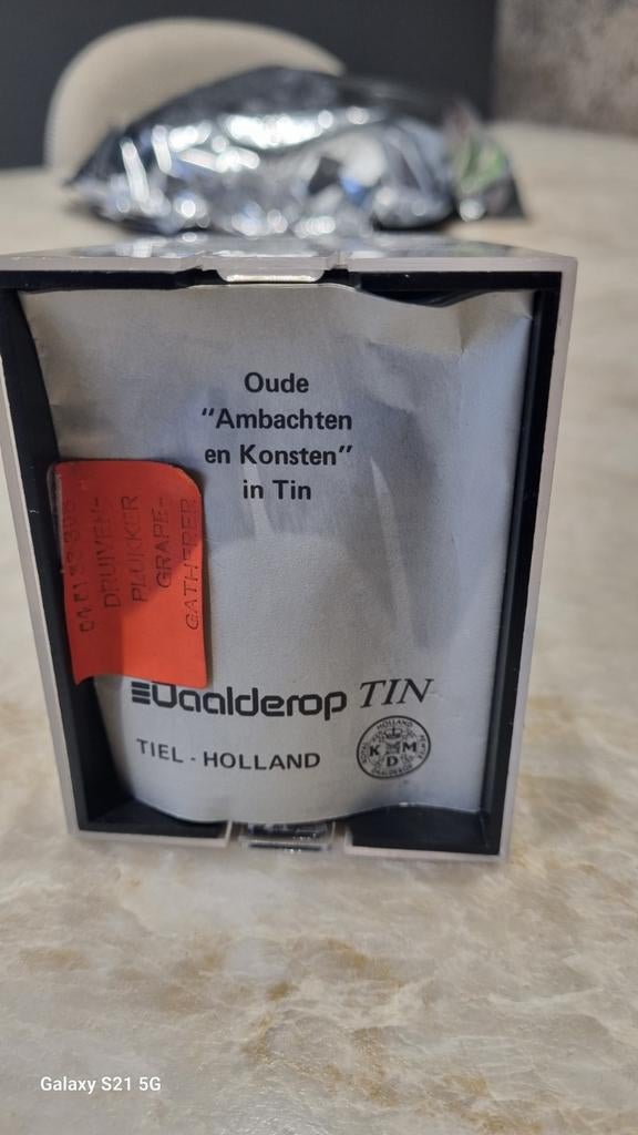 4 verschillende Tinnen ambachten  Daalderop, Ophalen of Verzenden, Zo goed als nieuw