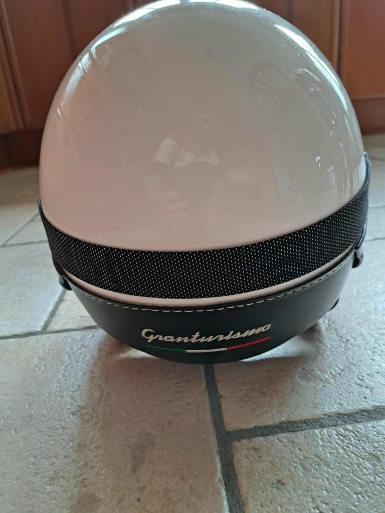 Helm vespa wit Granturismo (als nieuw), Enlèvement ou Envoi, Comme neuf, Vespa