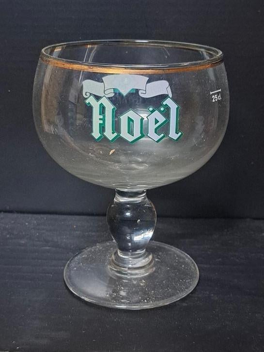 Verre Noël (ouvriers réunis), Collections, Marques de bière, Enlèvement ou Envoi, Comme neuf