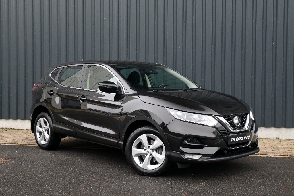 Nissan Qashqai 1.3i Automaat, Trekh, Cam, Cruise, Carplay, Stof, 4 cilinders, Zwart, Bedrijf