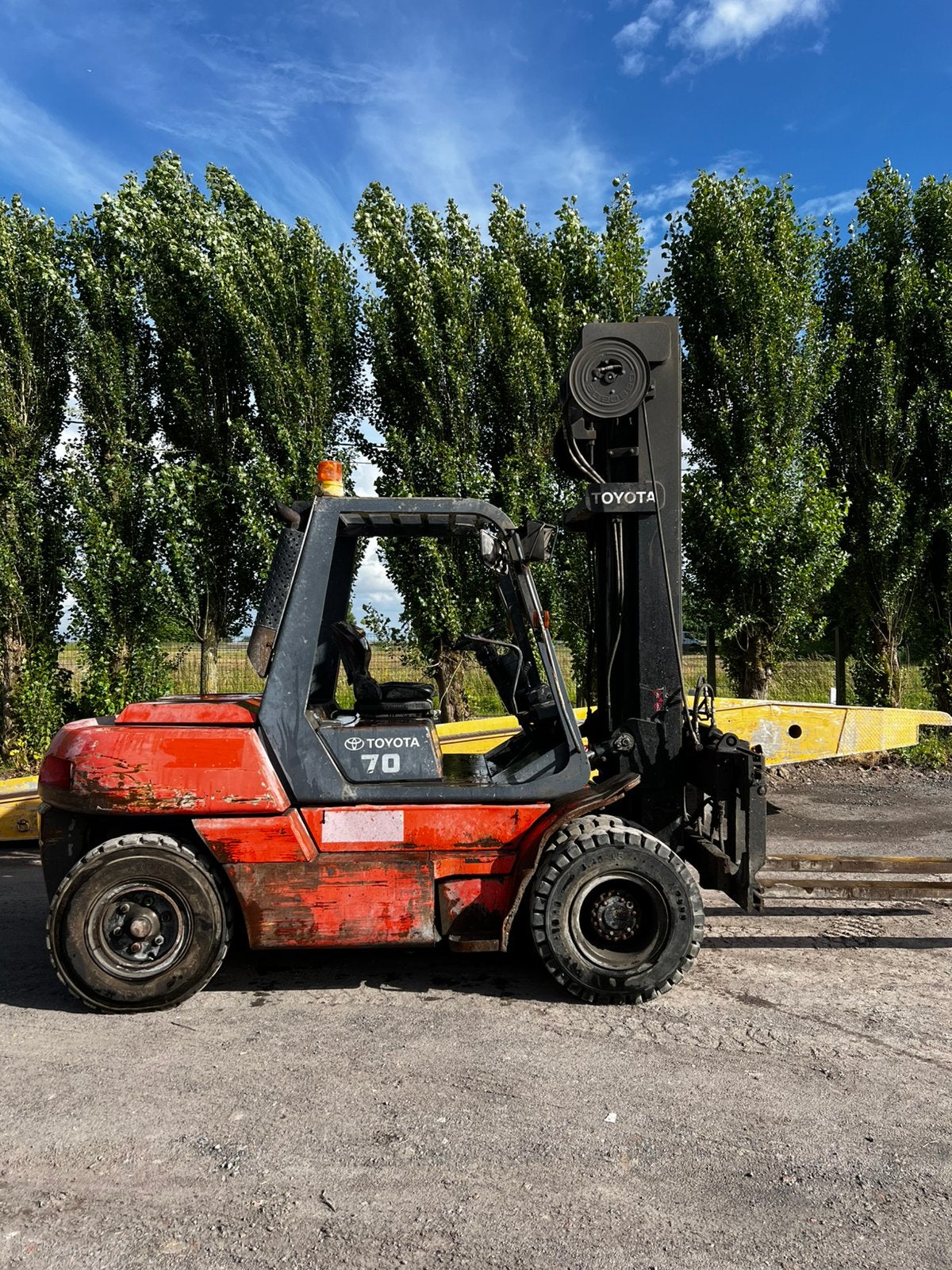 Toyota 7 Ton Heftruck, Articles professionnels, Machines & Construction | Chariots élévateurs & Transport interne, Chariot élévateur