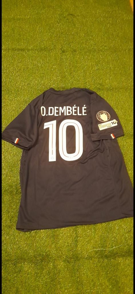 Voetbal shirt Ousmane Dembélé Psg 24/25 Champions leauge, Taille L, Enlèvement, Neuf, Maillot