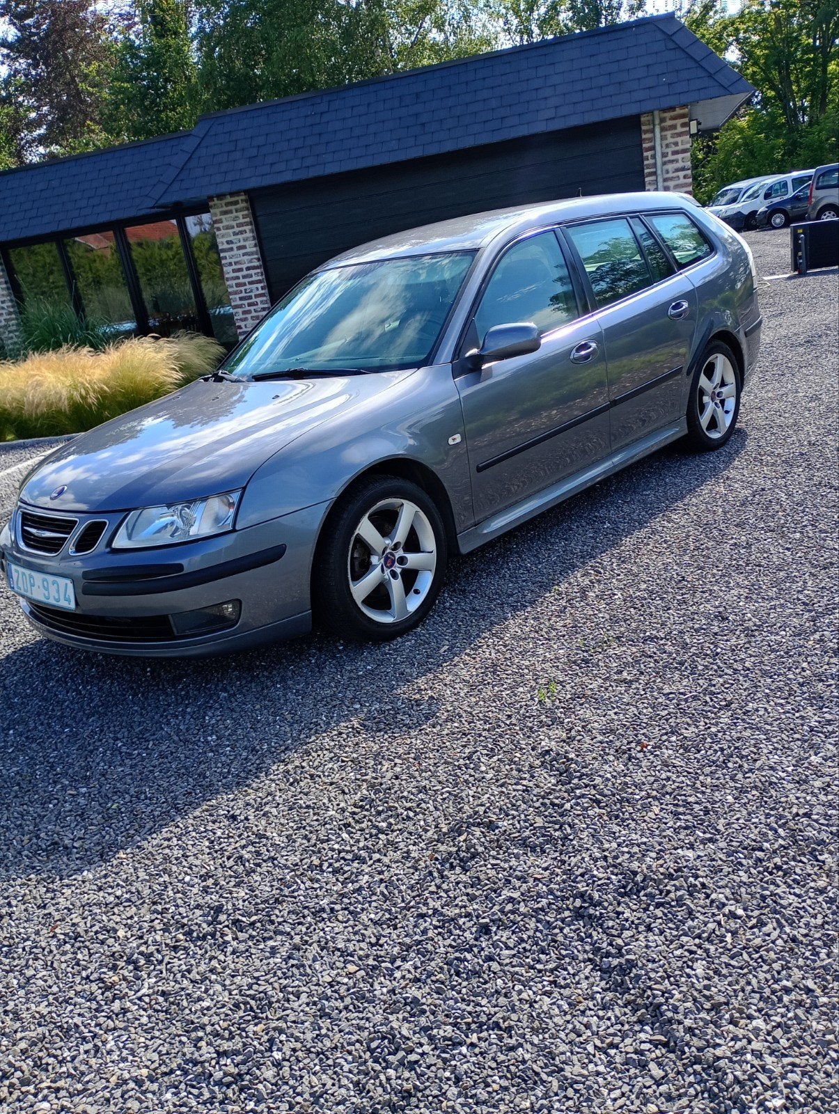 Saab 9-3 , 1.9 d break, 169000 km ,2008 , full option, Auto's, Saab, Trekhaak, Leder, Bedrijf, Break