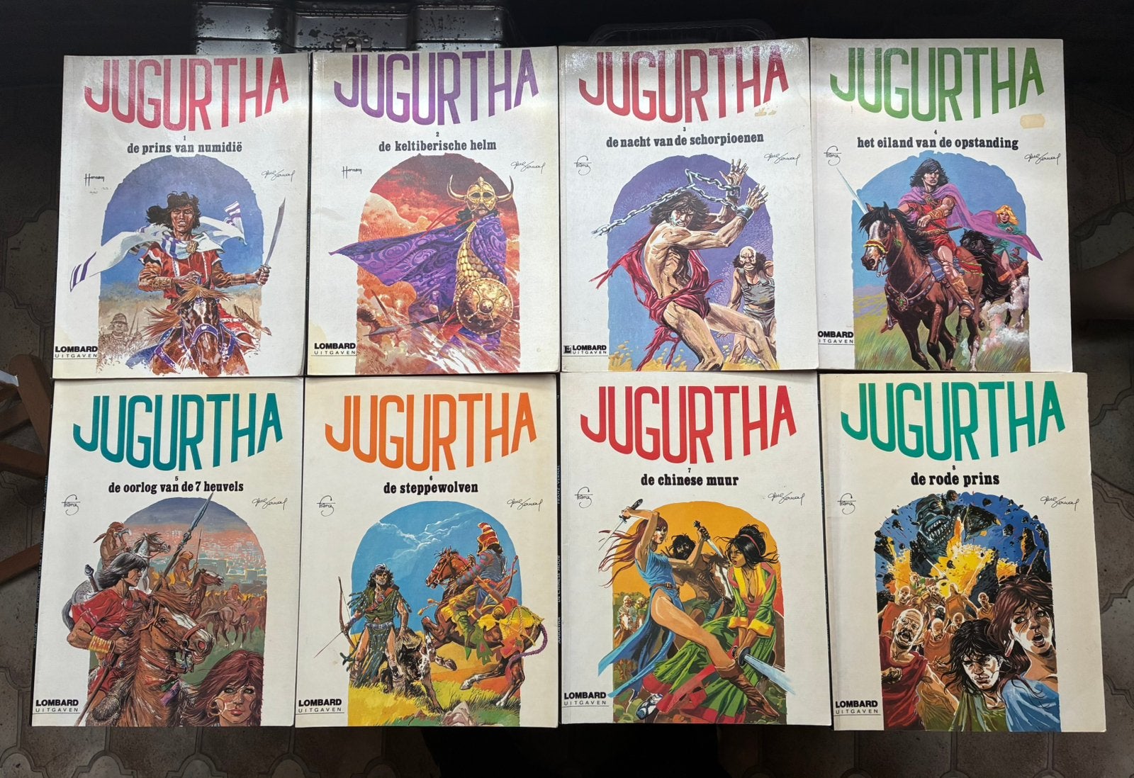 Jugurtha  1 à 14, Livres, BD | Comics, Comme neuf, Enlèvement ou Envoi