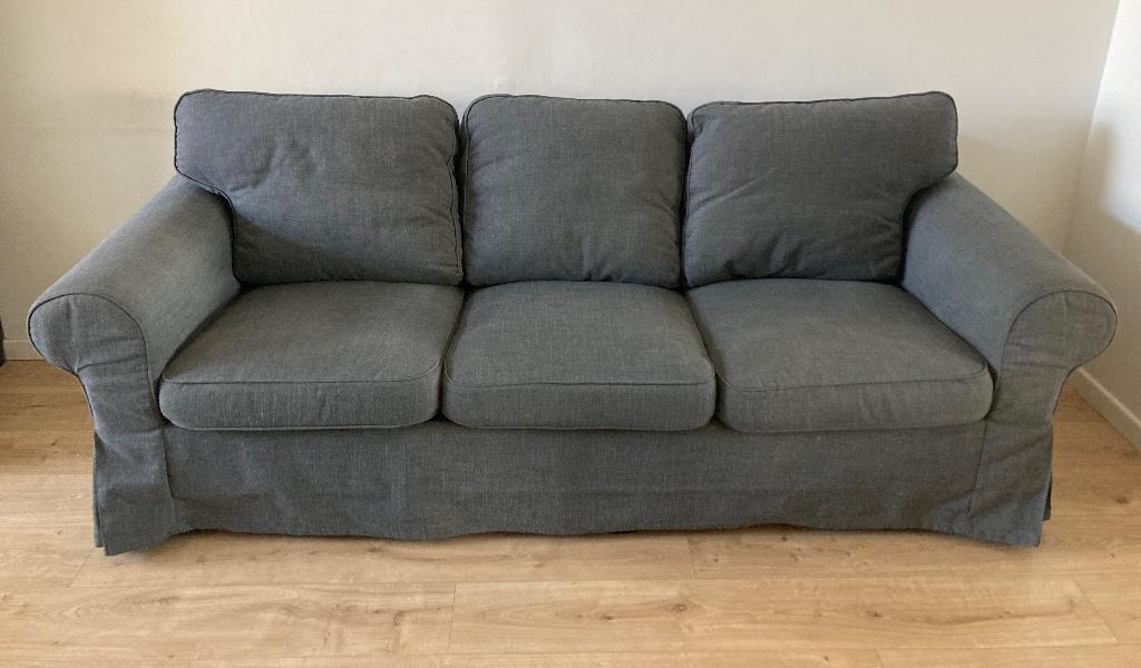 Canapé ektorp 3 places ikea, Trois personnes, Banc droit, Comme neuf, Enlèvement
