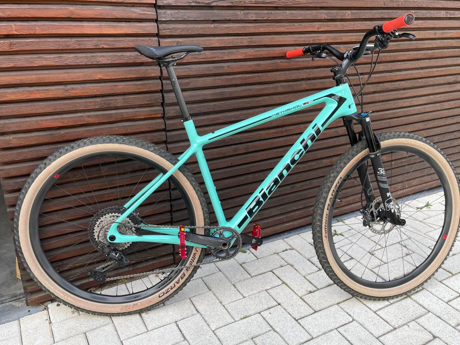 VTT  BIANCHI  Race full carbon taille L—XL, Autres marques, Comme neuf, Enlèvement, Hommes