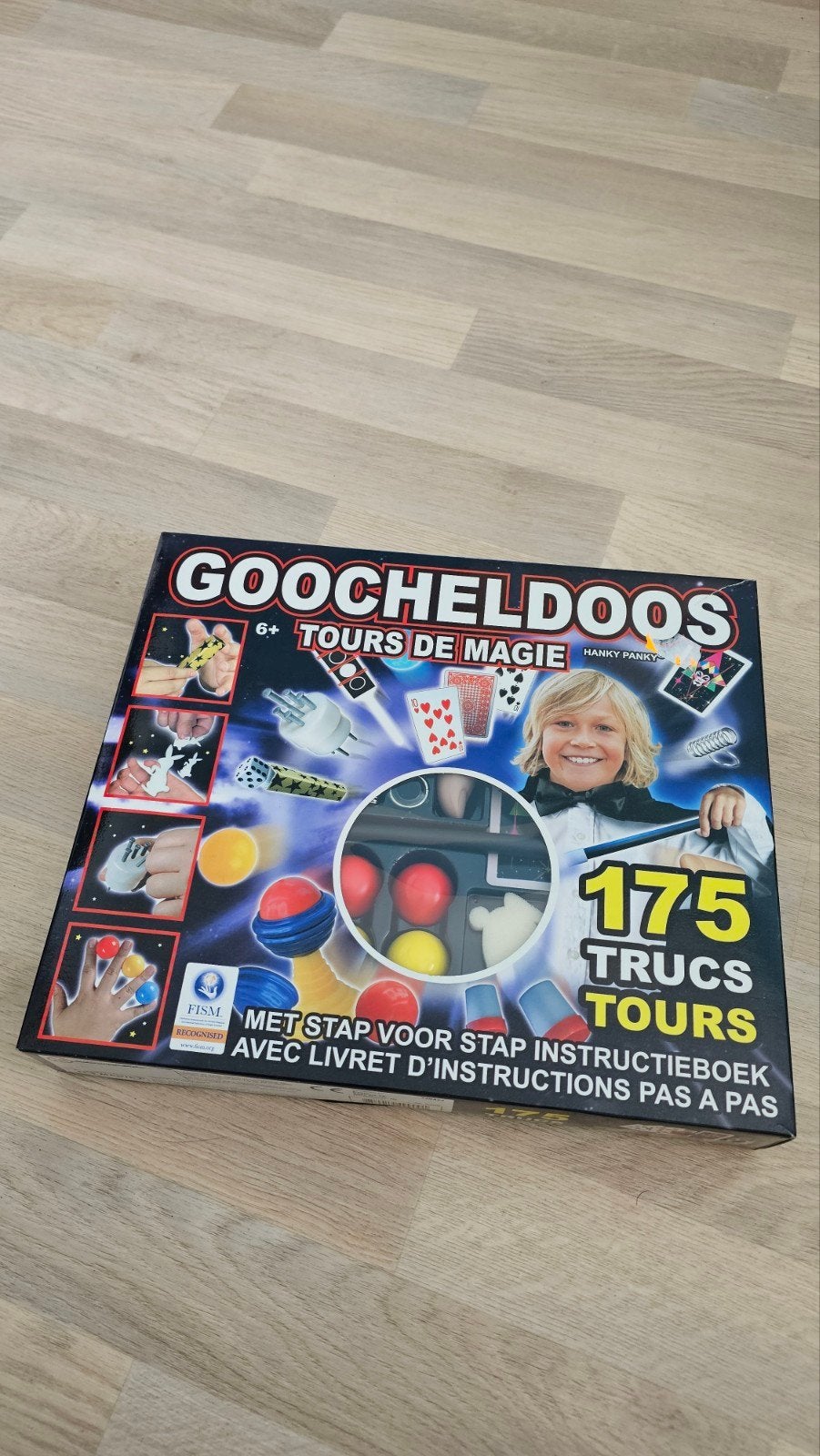 Hanky Panky Goocheldoos met 175 Trucs (6+), Ophalen