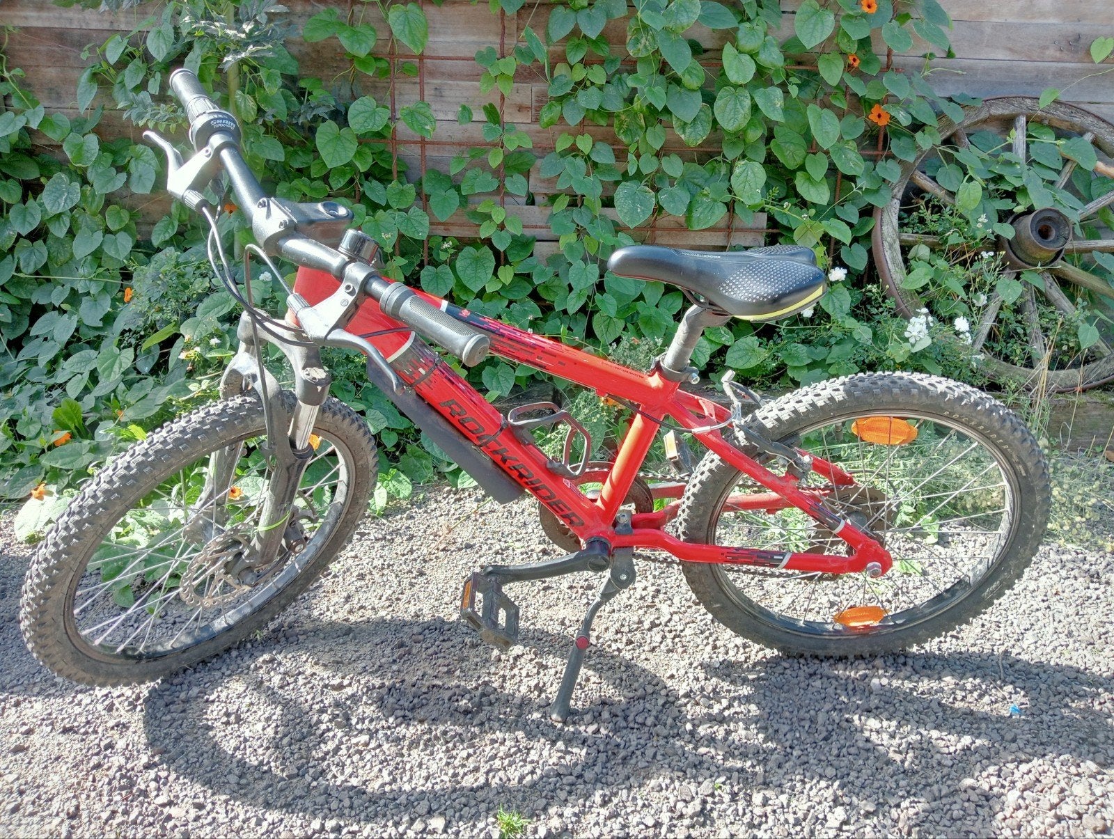 Mountainbike voor kinderen 6-9 jaar 20" st900 rood, Gebruikt, Hardtail, Schijfrem, Ophalen