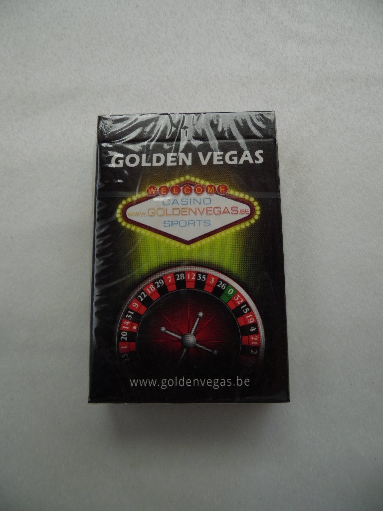 Spel speelkaarten Golden Vegas, Ophalen of Verzenden, Nieuw, Speelkaart(en)