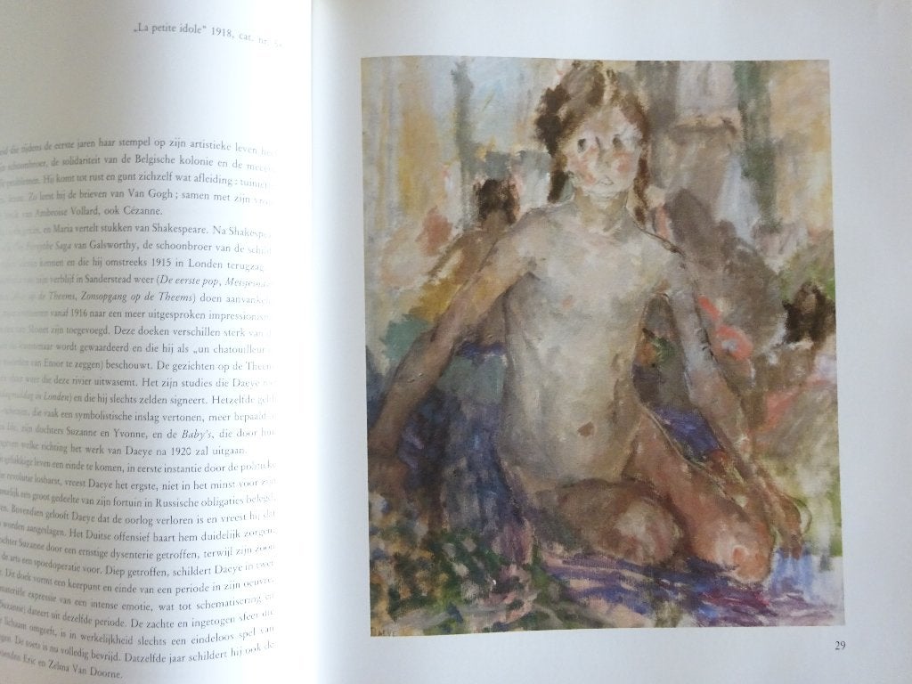 Hippolyte Daeye, Genese van een oeuvre, 1989, PMMK Oostende,, Ophalen of Verzenden, Gelezen, Schilder- en Tekenkunst