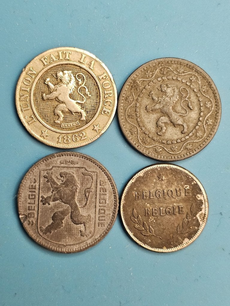 Bijzondere Belgische Historische Munten, Timbres & Monnaies, Enlèvement ou Envoi, Autre, Série