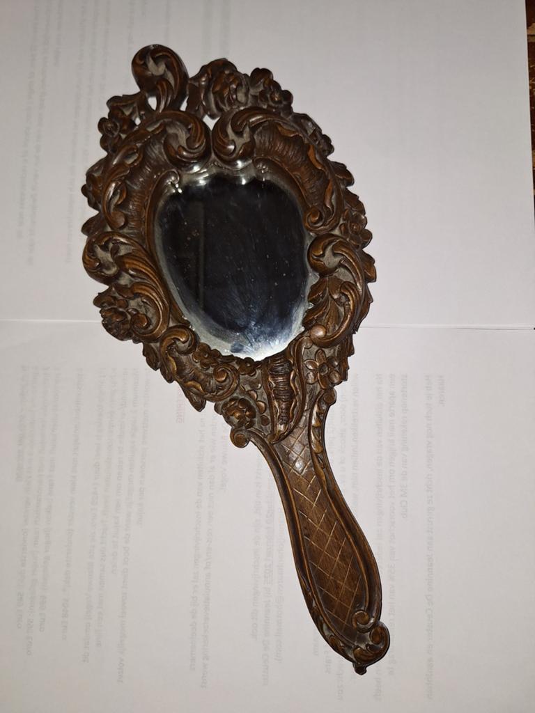 Miroir à main ancien, Enlèvement ou Envoi