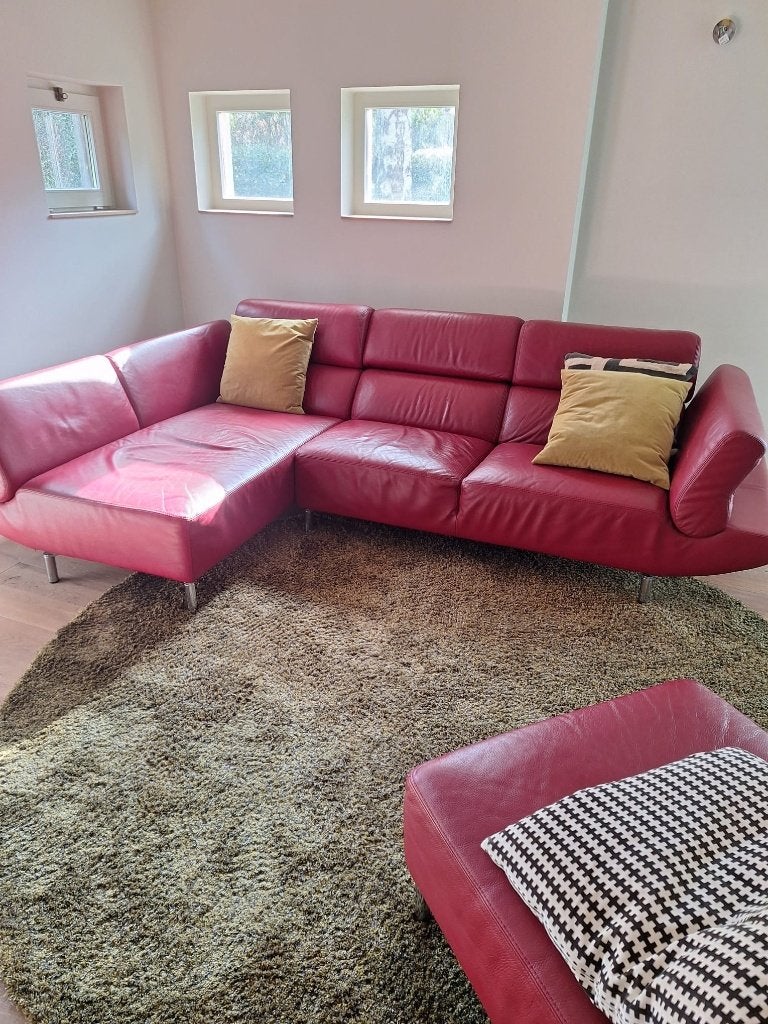 lederen salon, Ophalen, Gebruikt, Leer, Modern