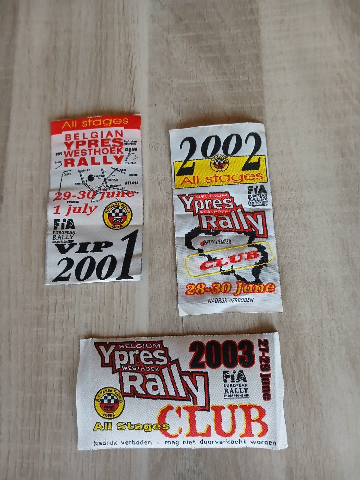 ypres rally, Ophalen of Verzenden