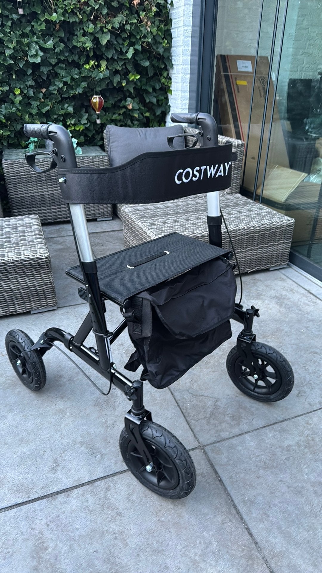 Rollator Costway, Ophalen, Opvouwbaar, Nieuw