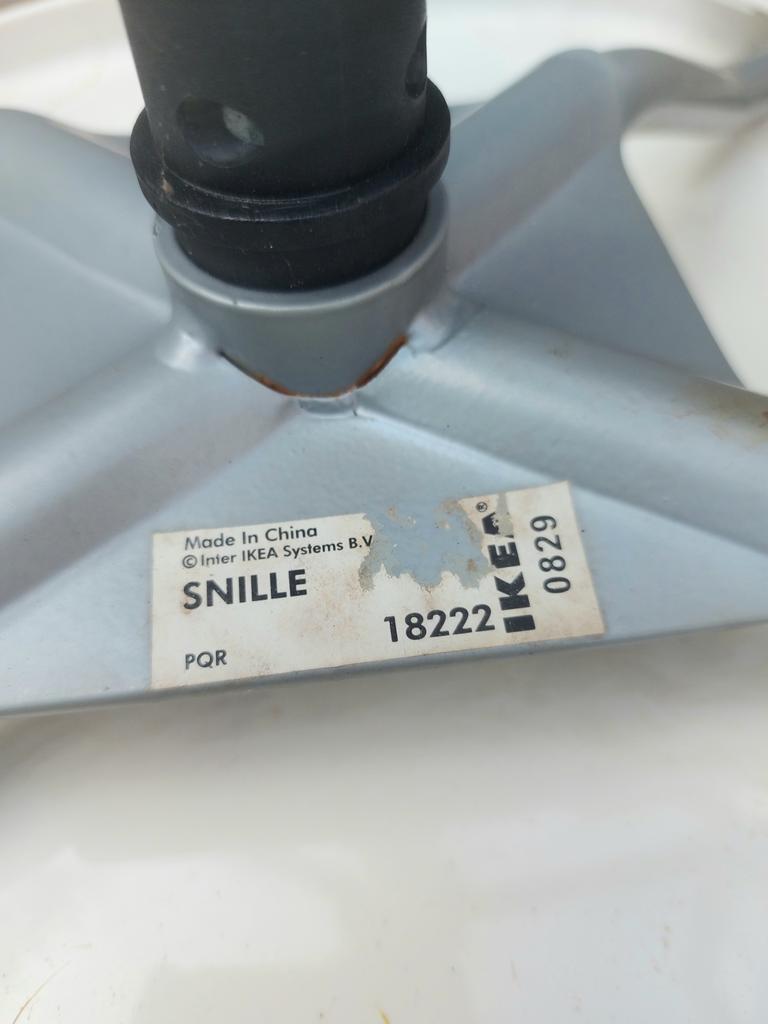 Ikea Snille bureaustoel, Huis en Inrichting, Ophalen, Gebruikt, Wit, Bureaustoel