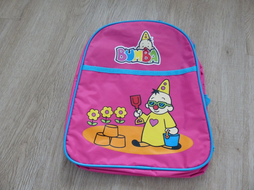 Leuke roze rugzakje van Bumba - als nieuw, Kinderen en Baby's, Ophalen of Verzenden, Zo goed als nieuw, Roze