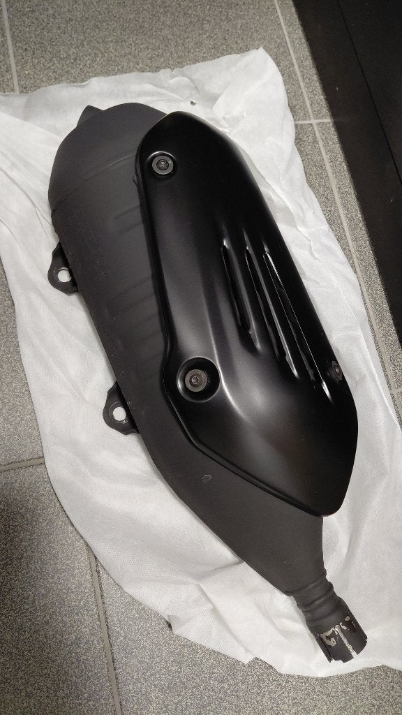 Originele uitlaat vespa gts super sport 125cc euro5+, Ophalen, Nieuw, Uitlaat, Vespa
