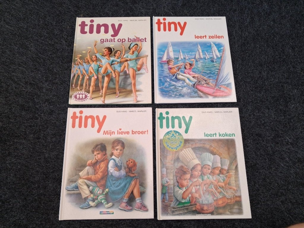 Lot Tiny boeken, Boeken, Ophalen of Verzenden, Zo goed als nieuw, Gijs Haag en Marcel Marlier, Fictie algemeen