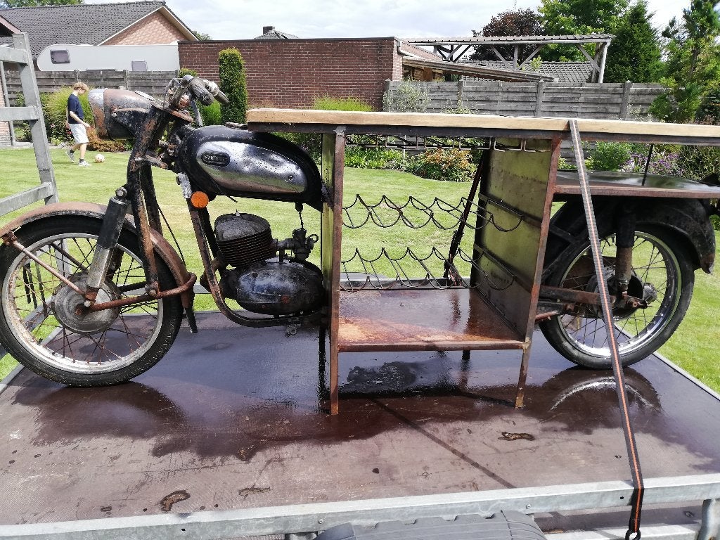 mancave moto, Fietsen en Brommers, Brommeronderdelen | Oldtimers, Ophalen, Gebruikt, Overige merken
