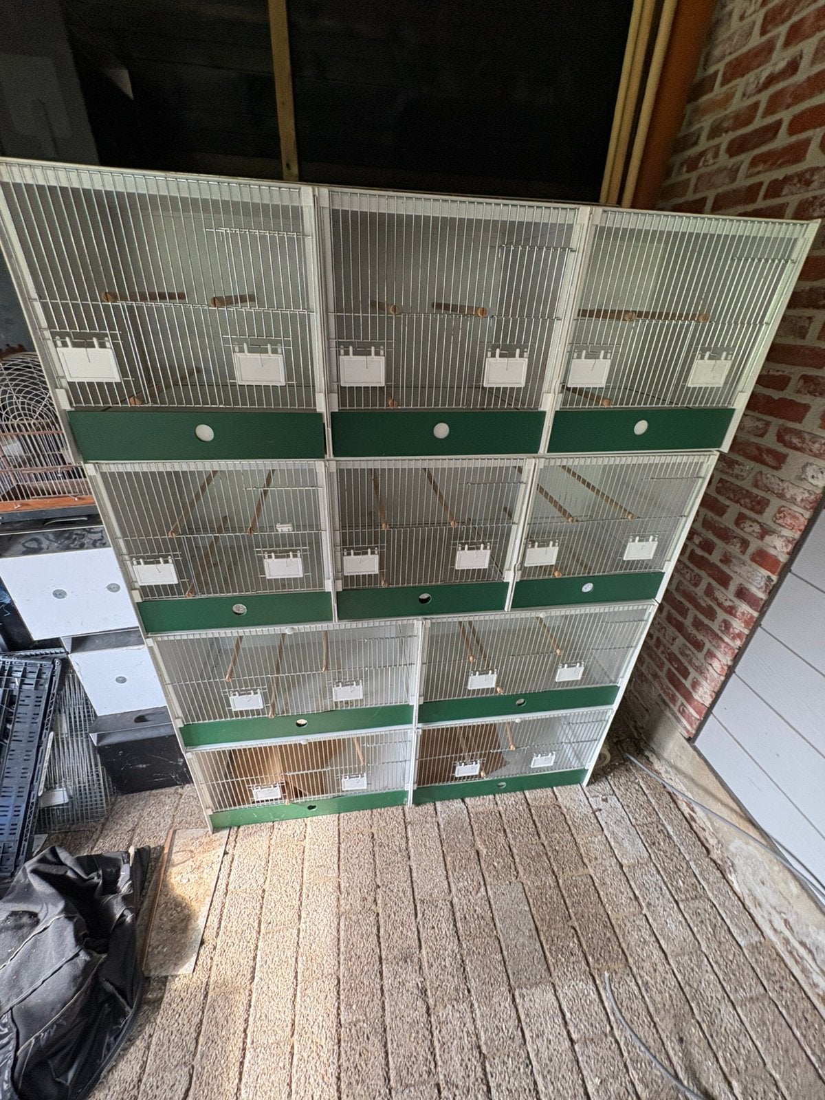 Heesakker broedkooien nieuwstaat, Enlèvement, Comme neuf, Synthétique, Cage d'élevage