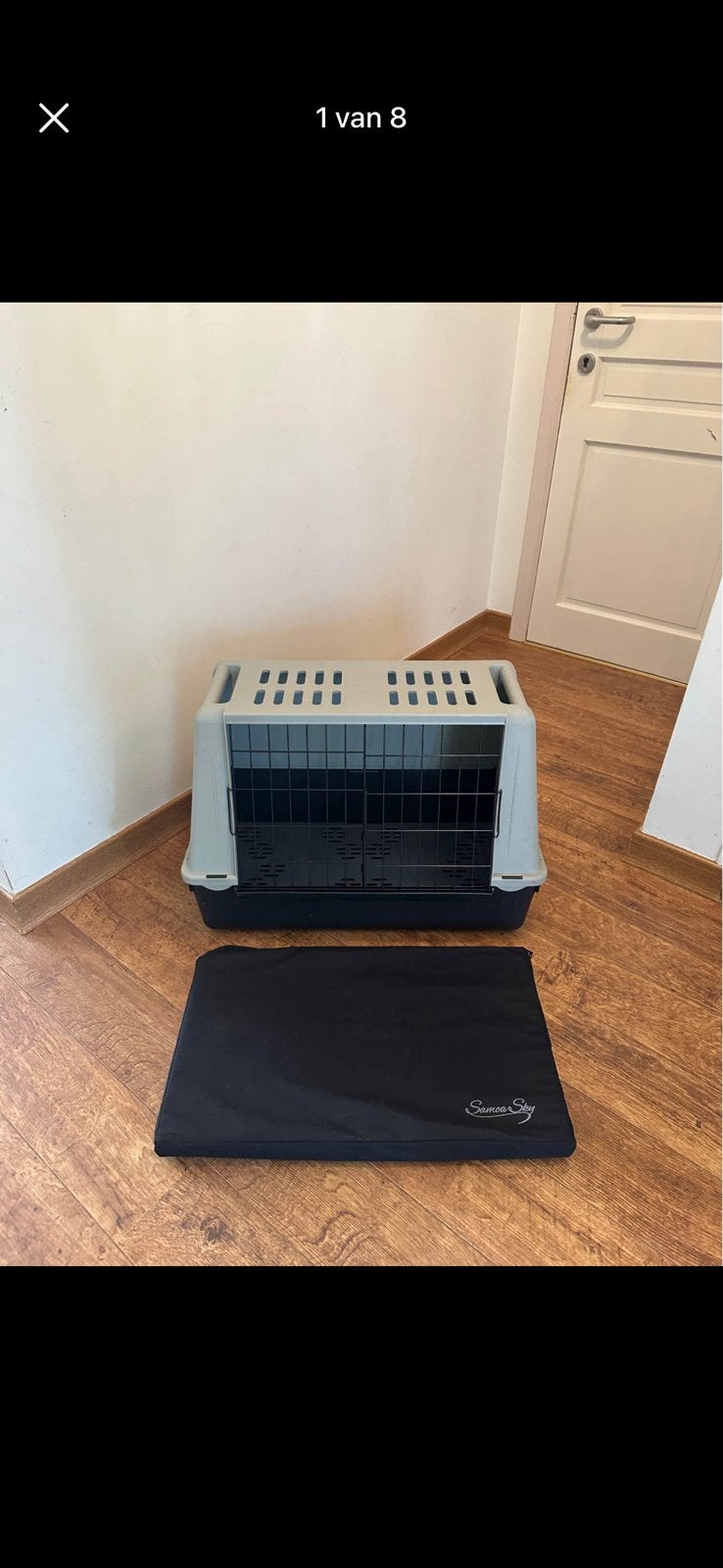Ferplast honden bench kooi hond auto 72x41x51, Dieren en Toebehoren, Hondenbenches, Ophalen, Zo goed als nieuw