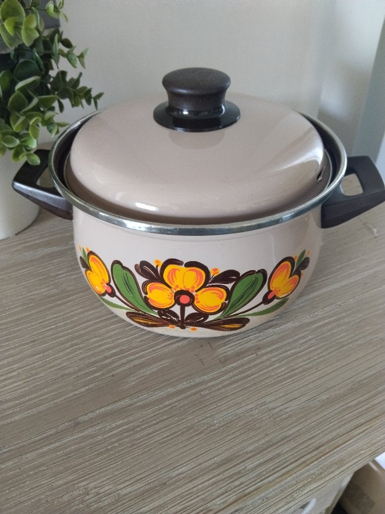 vintage retro kookpot, Huis en Inrichting, Ophalen of Verzenden, Gebruikt