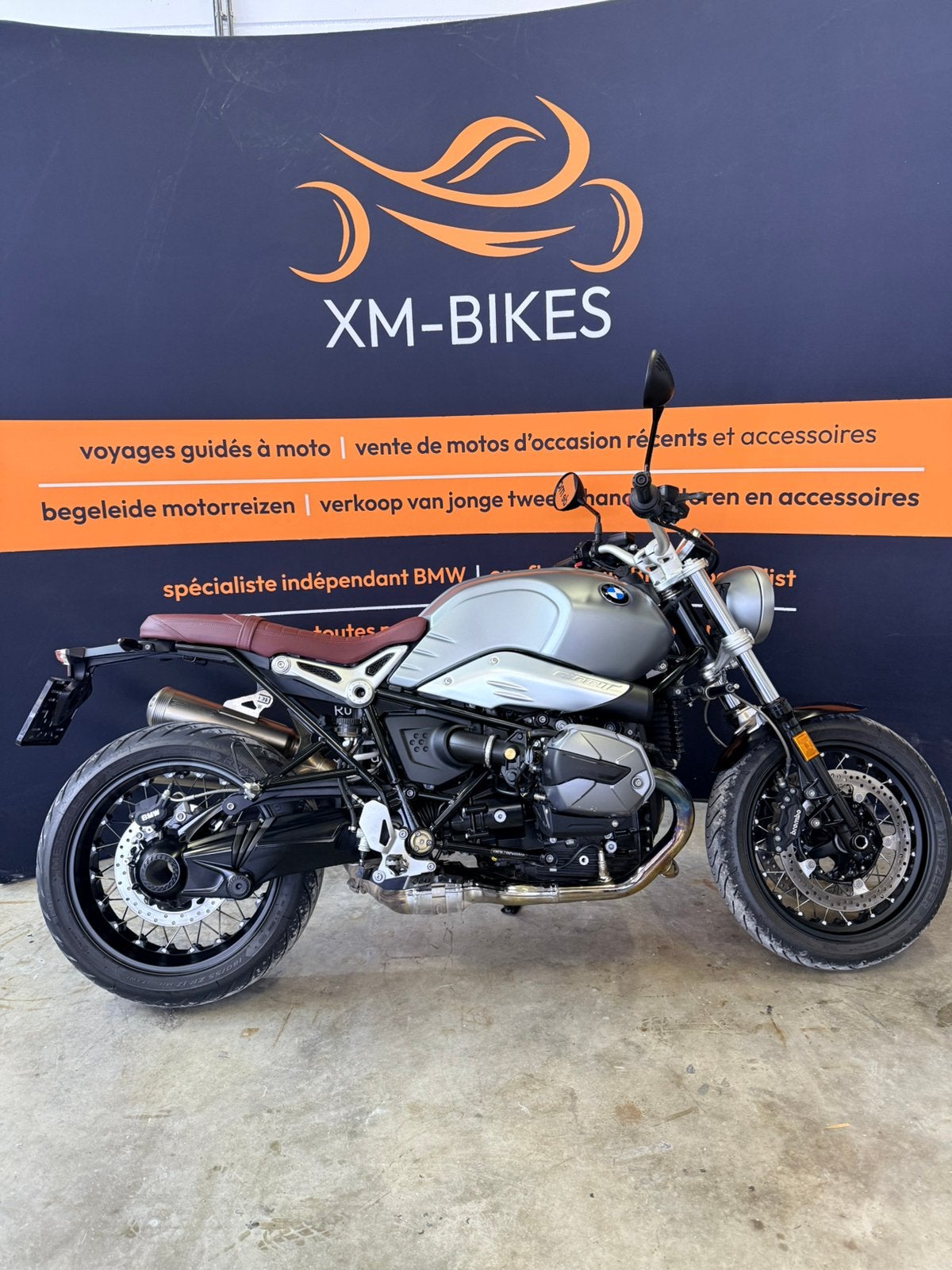 BMW R Nine T Scrambler 2024, Motos, Permis Moto A, Entreprise, Plus de 35 kW, Poignées chauffantes