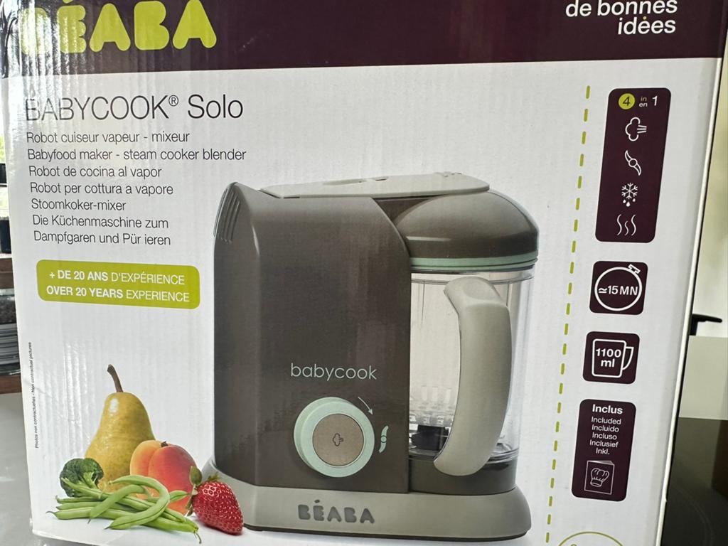 Babycook met kookboek, Ophalen, Zo goed als nieuw