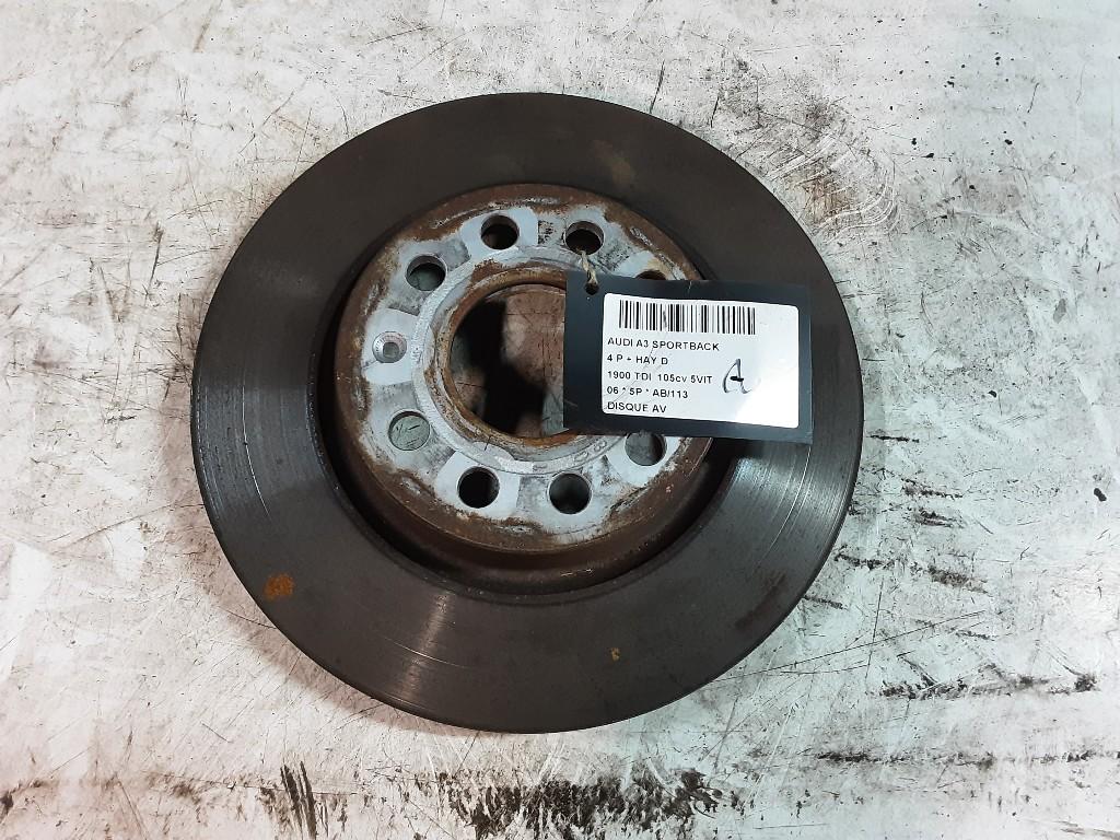 FREIN DISQUE AVANT Audi A3 Sportback (8PA) (01-2004/03-2013), Utilisé, Audi