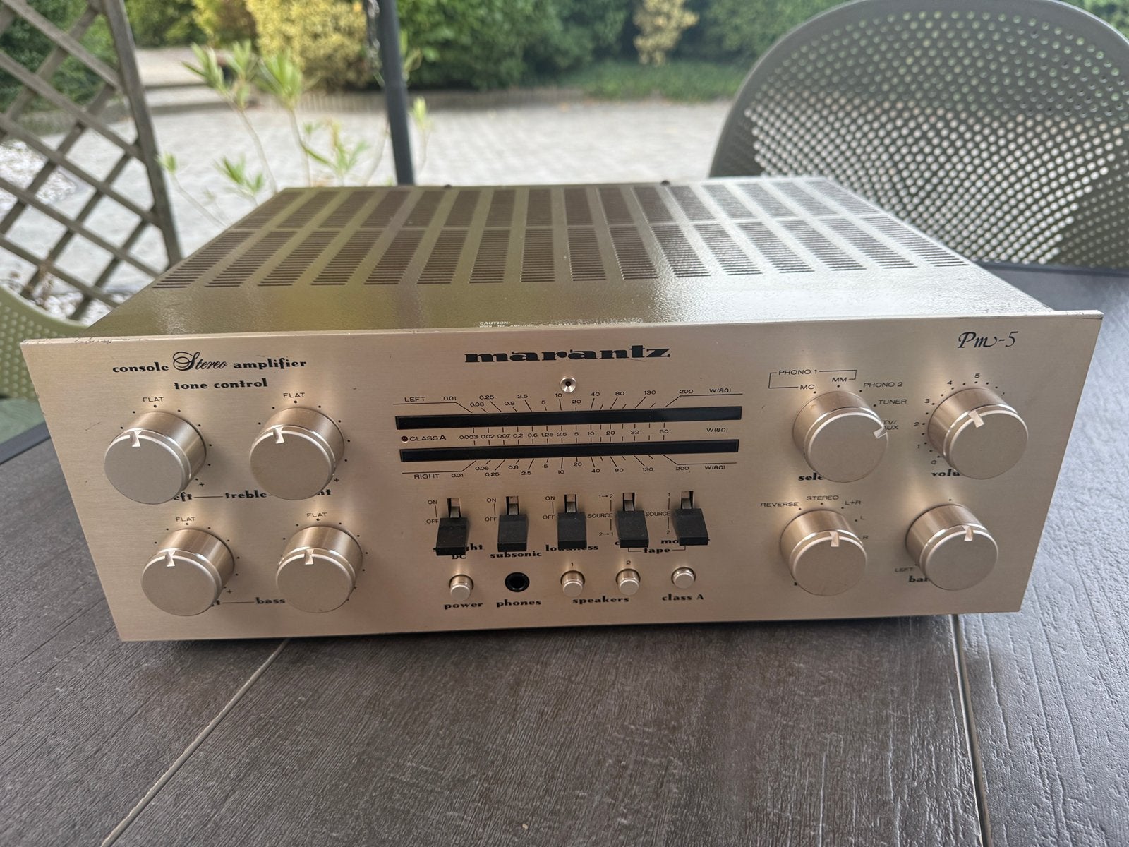 Modèle : Marantz PM-5, Enlèvement, Comme neuf, Marantz