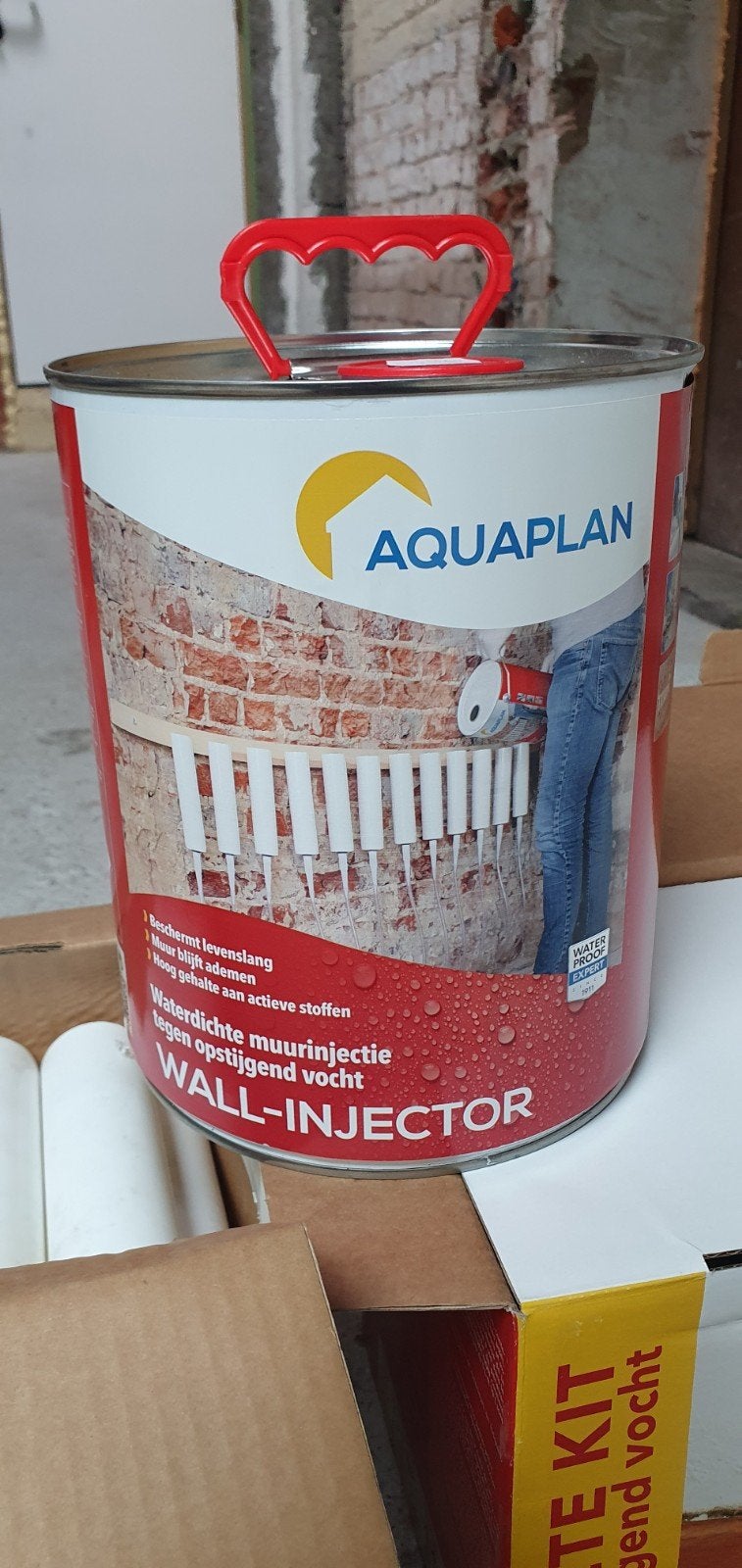 Aquaplan Kit étanchéité liquide murs-injections, Bricolage & Construction, Enlèvement, Comme neuf