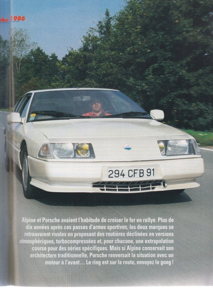 Alpine Renault V6 GT Turbo classic car collection, Envoi, Utilisé, Renault