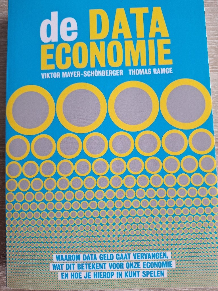 Boek De data economie., Boeken, Ophalen, Nieuw