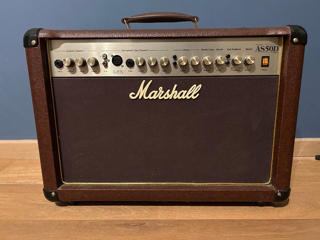 Ampli Marshall Acoustic AS50D Soloist 50W, Musique & Instruments, Enlèvement, Utilisé, Guitare, 50 à 100 watts