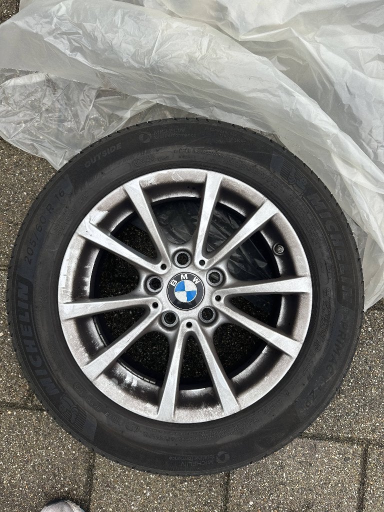 BMW 16 inch velgen + Michelin 205/60R16 5x120 ET34 F30 F31, Auto-onderdelen, Ophalen, Gebruikt, Velg(en), 16 inch