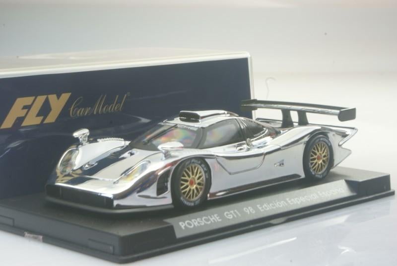 Fly Porsche 911 GT1 98 édition chromée (E73), Neuf, Autres marques, Électrique, Circuit