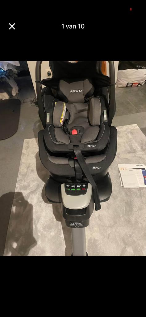 Recaro zero 1 elote autostoel, Ophalen, Zo goed als nieuw