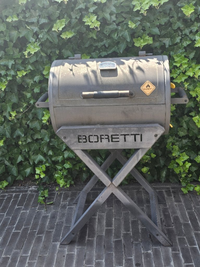 Houtskool BBQ Boretti Barilo, Tuin en Terras, Ophalen, Zo goed als nieuw, Boretti., Met accessoires